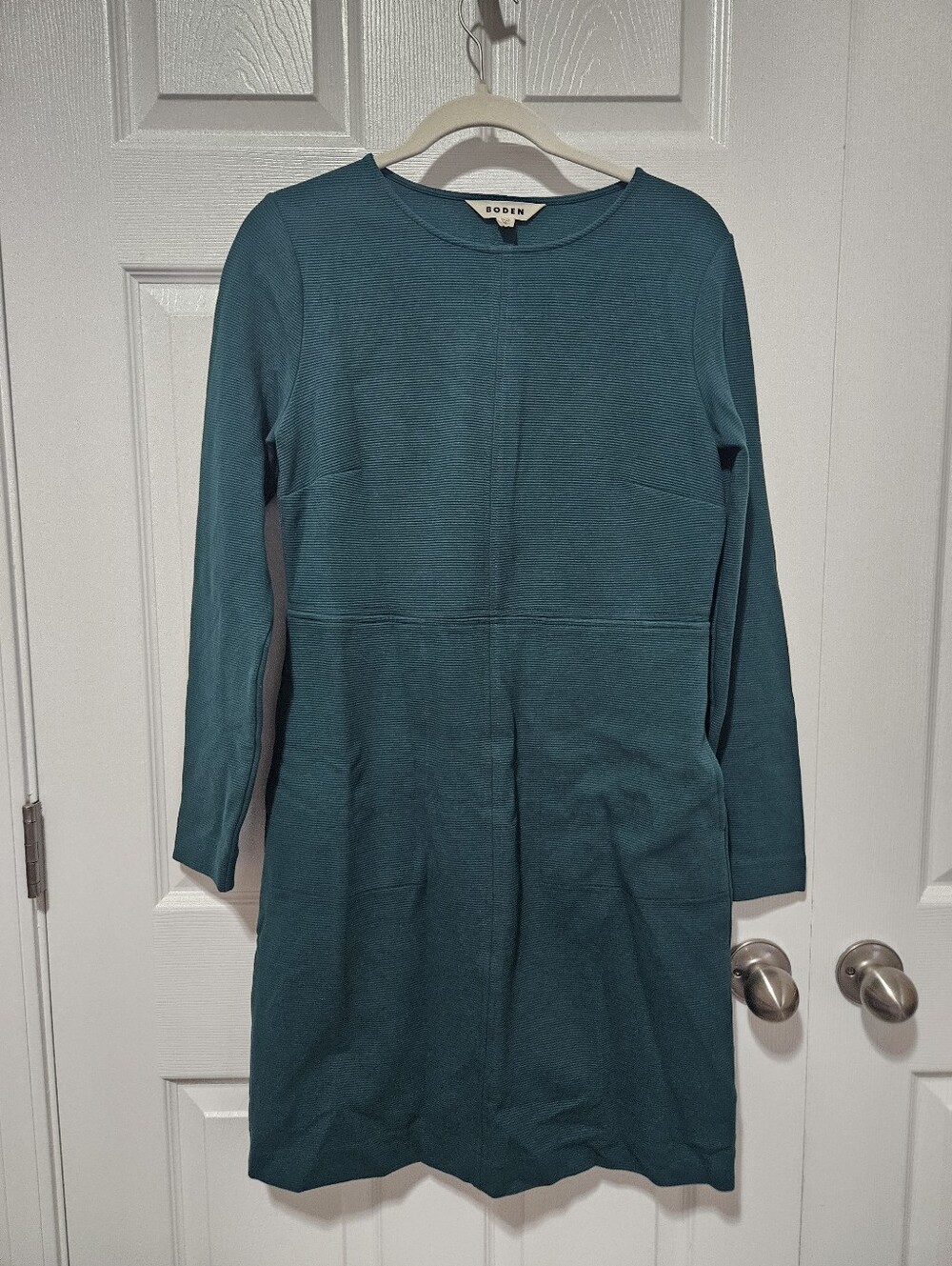 Boden Green Shift Dress US 8